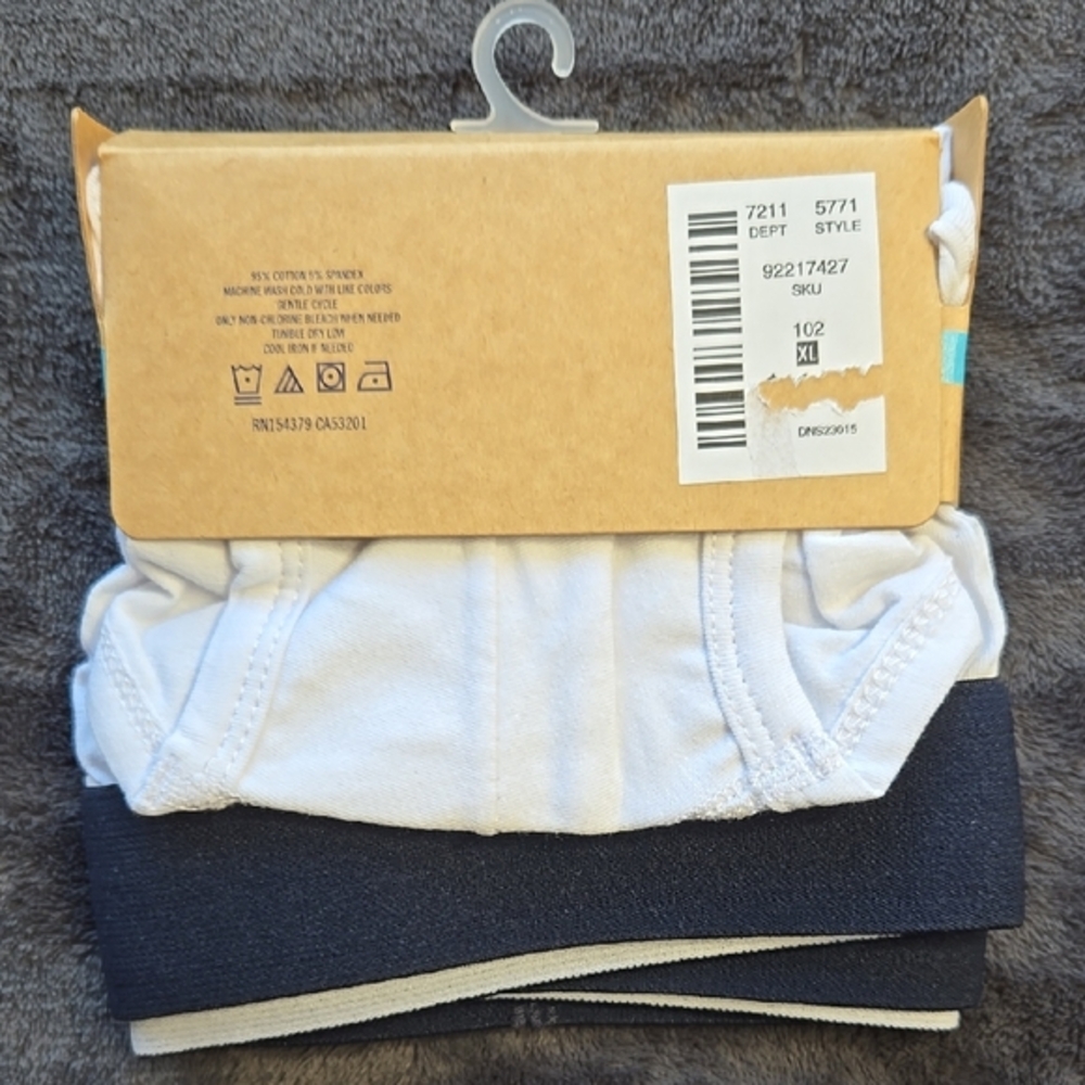 Aeropostale White Classic Briefs Soft Cotton Comfort - Picture 2 of 2